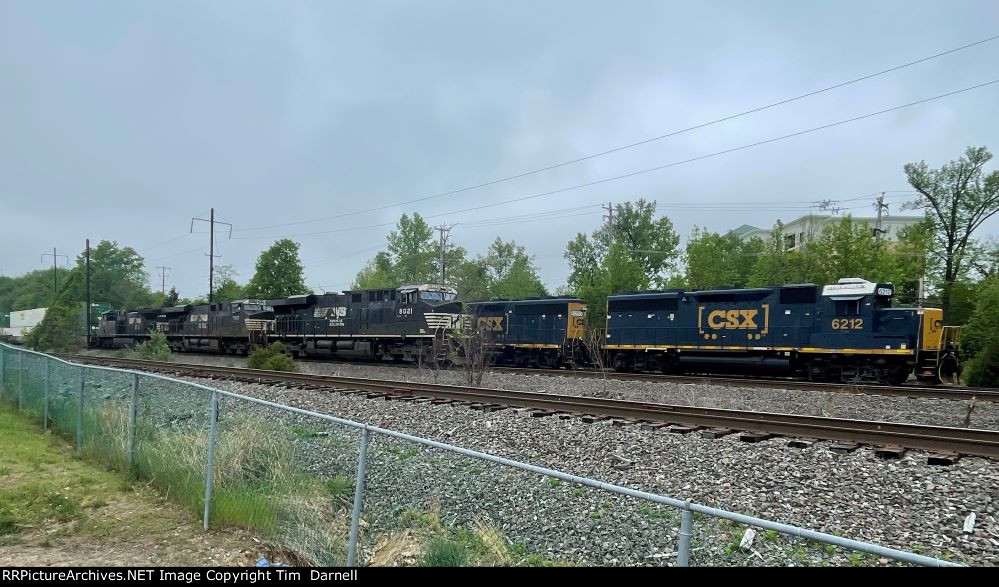 CSX 6212, NS 8021